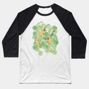 Monkey Safari Baseball T-Shirt